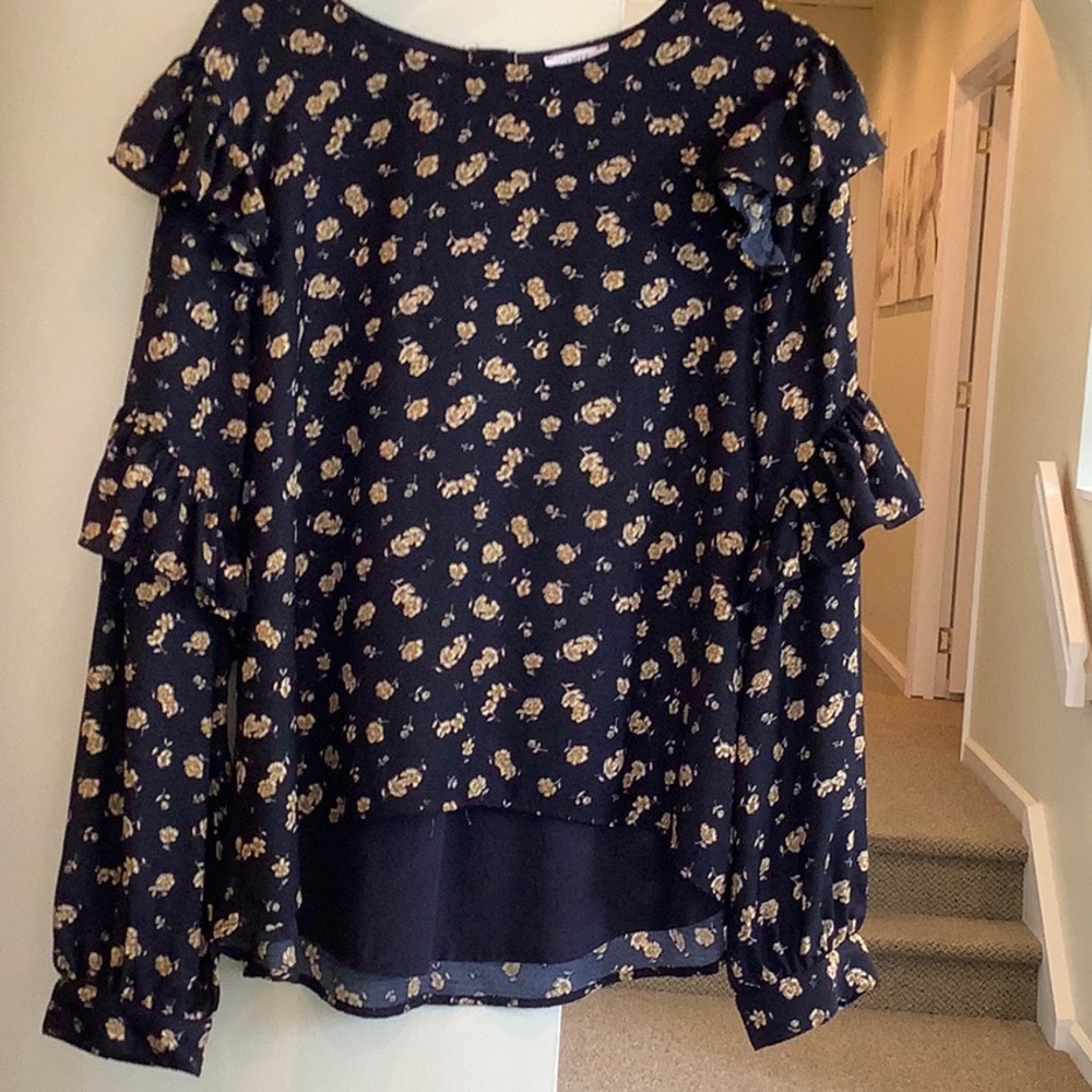 Flowered blouse